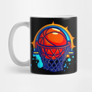 Basketball Slam Dunk Retro Mug